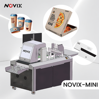 Imprimante numérique de bureau Novix One Pass pour sacs en papier, impression jet d'encre CMYK, carton ondulé
