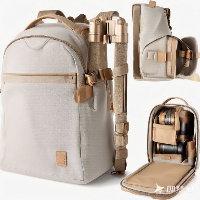 BSCI Factory Vintage Waterproof Waxed Canvas nylon Dslr Camera Bag Video Camera Bag Custom Camera Backpack