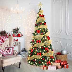 New Luxury Large Bow <b>Christmas</b> <b>Tree</b> Home Pop-up Retractable and Folding Decoration with <b>Led</b> Lights - Product Image 4