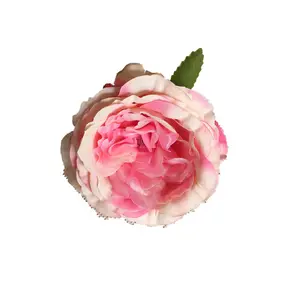 Cabeças de flores de 8 cm para casamento, cabeça de rosa pequena Austin, flores artificiais a granel