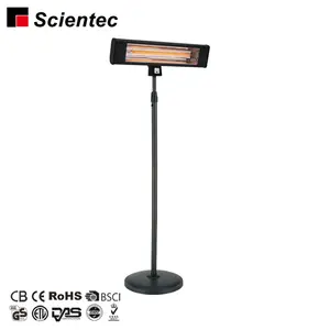 Hot Product Stainless High Rated Aluminium Reflector Stand Electric Outdoor Garden Heaters