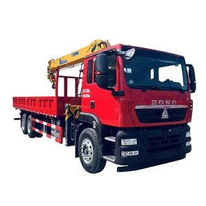 รถเครนติดตั้งบนรถบรรทุก Sinotruk TX Cabin XC MG ขนาด 12 ตัน บูม 5 ท่อน สำหรับส่งออกไปแอฟริกา - Product Image 1