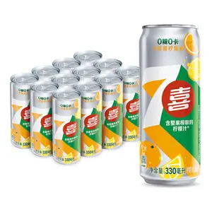 330mlx24 7up 청량 음료 도매 가격 제로 설탕 7up 모히토 레몬 주스 탄산 음료 이국적인 음료