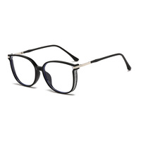 Nouvelles Lunettes Anti-Lumière Bleue Photochromiques à Monture Large Ultra-Légères pour Femmes avec Strass Brillants – Polyvalentes et Tendance