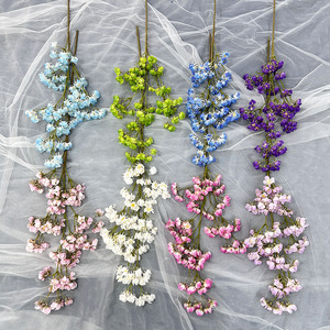 Fleur artificielle en soie Meichang Beer Flower à prix d'usine pour la décoration - Product Image 6