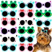 Lunettes de soleil pour petits animaux en plastique, très mignonnes et confortables, accessoires pour chiens et chats toutes saisons, vente chaude