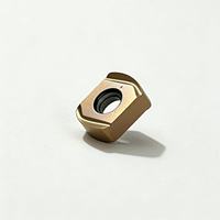 CUFFNOD BLMP0603R-M / BLMP0904R-M Plaquettes de fraisage rapides carrées en carbure de précision PVD pour l'ébavurage et la semi-finition (OEM)
