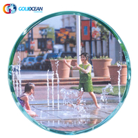 FREE DESIGN Fontaine d'eau ronde dansante avec musique éclairée pour enfants
