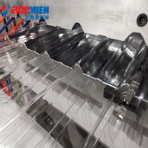 Línea de Extrusión Automática de Láminas de Techo Corrugadas de Policarbonato PC para <span class=keywords><strong>Planta</strong></span> de Tejas Onduladas Transparentes - Product Image 2