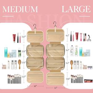 Trousse de Toilette et Cosmétiques Portable en Polyester pour Femme, Fermeture Éclair, Sac à Main de Voyage Transfrontalier - Product Image 4