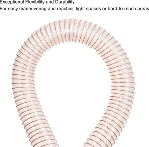 50mm 0.8mm dày linh hoạt PU ống Ống công nghiệp vòng ống cho nhiệt xả không khí ISO tiêu chuẩn 10m-30m chiều dài tùy chọn - Product Image 3