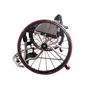 Fauteuil roulant de basketball professionnel, cadre en aluminium, roues Spinergy Carbon à dégagement rapide - Product Image 6