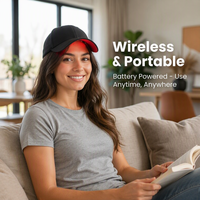 Casque laser portable à lumière rouge de qualité médicale, 272 diodes, 650 nm, LLLT, photothérapie, soin du cuir chevelu, traitement de la perte de cheveux pour hommes et femmes