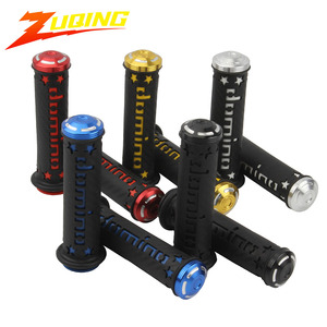 Poignées de guidon de moto Zuqing Domino antidérapantes en caoutchouc 12 mm pour scooter, vélo électrique, haute qualité, export - Product Image 1