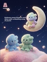FUFUSOUL Mini Windy Series Pendentif en peluche perlé parfumé, poupée parfumée, cadeau d'anniversaire