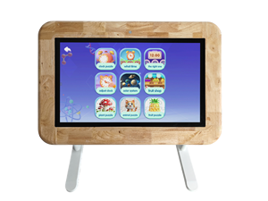 <span class=keywords><strong>Table</strong></span> d'apprentissage et <span class=keywords><strong>de</strong></span> <span class=keywords><strong>jeu</strong></span> intelligente Polikids avec <span class=keywords><strong>écran</strong></span> <span class=keywords><strong>tactile</strong></span> LED, Wi-Fi intégré, design portable - Grande <span class=keywords><strong>table</strong></span> d'apprentissage interactive - Product Image 5