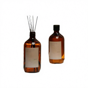 Varillas de Ratán Aromáticas Personalizadas CWM, Botella de Vidrio Grande de 500 ml, Adornos de Fragancia para Interiores, Aromaterapia - Product Image 1