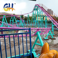 Manège familial en plein air adapté aux attractions de carnaval et aux projets d'équipements de parcs d'attractions