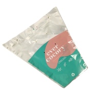 CPP zak met opdruk van aangepast logo, hitteverzegeld, trapeziumvormig, voor bloemen