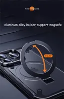 Casing ponsel keluaran baru, pelindung transparan Pc bingkai logam paduan Aluminium dengan 4 sudut tahan guncangan untuk iphone 16 Pro Max 15 14 13 12