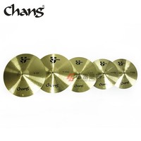 CHANG STU Professional Brass Series 5-Piece Cymbal Set 14 16 18 20