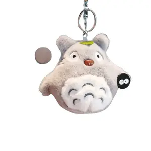 ตุ๊กตา Totoro ขนาดมินิ10ซม.,ตุ๊กตาของเล่นตุ๊กตายัดไส้รูปอนิเมะโตโตโตโร่น่ารักใหม่