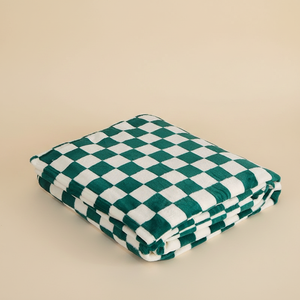 Manta nórdica a cuadros, suave y acogedora, de poliéster, para las cuatro estaciones, portátil, decoración del hogar, funda para sofá, manta de <span class=keywords><strong>franela</strong></span> de doble cara - Product Image 4