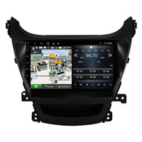 Lecteur multimédia d'autoradio DSP 4G IPS 6 + 128gb android pour hyundai elantra 2014 2015 2016 autoradio stéréo gps navigation MAP