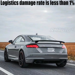 Alerón Trasero Universal de Fibra de Carbono/FRP para Audi A3 S3 A4 A5 A6 A7 TT, Alerón para Maletero - Product Image 2