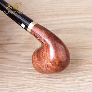 मुक्सीयांग कारखाने प्रत्यक्ष गंडल्फ पाइप थोक लकड़ी के चर्चवार्डन तंबाकू पाइप छोटे लकड़ी के पाइप - Product Image 5