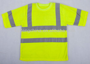 La nouvelle annonce durable couleur caution t-shirt réfléchissant safty - Product Image 2