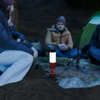 Lampe torche LED modulaire Concept, lampe de camping entièrement métallique, recharge magnétique, haut-parleur, encensoir, lumière d'ambiance compacte pour intérieur