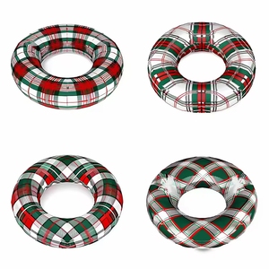 Zèbre Couleur Motif Gonflable Tube De Natation Enfants Adultes Fruits Piscine Flotteurs Enfants Anneaux De Natation Jouet - Product Image 3