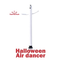 Danseur d'air fantôme blanc pour Halloween |   Homme Gonflable pour Décoration Extérieure et Promotion