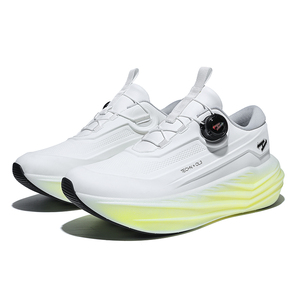 <span class=keywords><strong>Zapatillas</strong></span> Deportivas para <span class=keywords><strong>Hombre</strong></span> con Suela Gruesa y Amortiguación, Sistema de Cordones de Ajuste Rápido, Transpirables, de Cuero, para Caminar, Gimnasio y Entrenamiento - Product Image 5