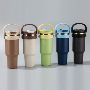 Vaso Térmico Personalizado con Logotipo, de Acero 304, 40 oz, Portátil, con Asa, para Conducir, Acampar, Hogar, Auto, Viajes - Product Image 6