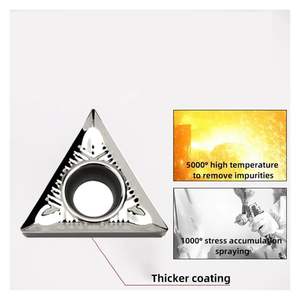 Wolframkarbid-Legierung Drehwerkzeug Hobelkorn NC-Drehklinge SNMG120404-<span class=keywords><strong>HA</strong></span> Quadratischer Kopf Hochglanz-Aluminium Anpassbar - Product Image 5