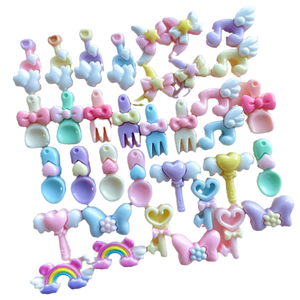 กิ๊บติดผมรูปทรงแท่งเรซิ่นรูปโน้ตดนตรีขนาดเล็ก ดีไซน์มินิมอล ใช้ตกแต่งเคสมือถือ เหมาะสำหรับเทศกาลคริสต์มาสและฮาโลวีน - Product Image 3