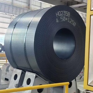 เหล็กแผ่นรีดร้อนคาร์บอนสตีลยี่ห้ออันยาง Q235 Q345 หนา 0.8 1.2 มม. ผิวสีดำ สำหรับทำแผ่นตู้คอนเทนเนอร์ เรือ หม้อไอน้ำ และท่อ - Product Image 4