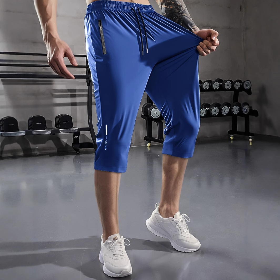 Shorts de course en satin_2 Vêtements de sport de haute qualité