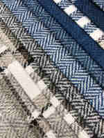 Nouveau design 2026 Tissu polyester teint en fil, Dobby, à carreaux unis, pour canapé, rideau, tapisserie, textile de maison, housse de canapé et sac