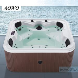 Bain à remous <span class=keywords><strong>acrylique</strong></span> pour <span class=keywords><strong>4</strong></span> personnes - <span class=keywords><strong>4</strong></span> <span class=keywords><strong>places</strong></span>, spas extérieurs, piscine extérieure - Product Image 2