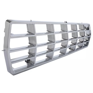 Ensamblaje de Parrilla Cromada y Bisel de Faro para <span class=keywords><strong>Ford</strong></span> <span class=keywords><strong>F100</strong></span> F150 F250 F350 <span class=keywords><strong>Bronco</strong></span> 78-79 - Product Image 1