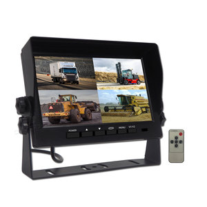 HD 7 pulgadas IPS pantalla Split View DVR Monitor vista trasera camión autobús coche Monitor sistema para camión carretilla elevadora autobús furgoneta - Product Image 1