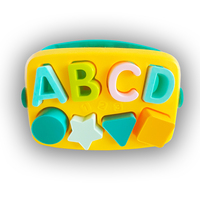 Trieur de Formes Jouet bébé Boite avec 10 Blocs pour Apprendre Trier et empiler Couleurs Vives 6 Mois et Plus