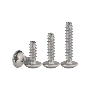 201 Stainless Steel Self Tapping <b>Screw</b> M3 M4 M5 Phillips Head <b>Flat</b> Head For Metal Construction Industry Grade A Class 4.8 - Product Image 1