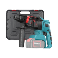Marteau perforateur électrique sans balais haute qualité 1800W, trois fonctions, percussion, béton, lithium, qualité industrielle 16.8V-48V, garantie 3 ans