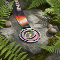 Medallas Personalizadas con Centro Giratorio, Diseño Único, Medallones de Aleación de Zinc, Medallas Deportivas de Metal Personalizadas, Fabricante