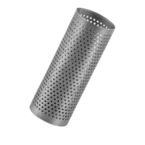 Tube filtrant circulaire en acier inoxydable SS 304 316L de haute qualité avec écran en maille tissée - Product Image 1