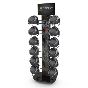 Espositore per cappelli Multi-livello in metallo robusto perfetto per i negozi al dettaglio per mostrare i cappucci in modo efficiente - Product Image 3